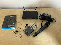 Sennheiser em10 + e835-s + sk 20 draadloze microfoonsysteem - afbeelding 1 van  6