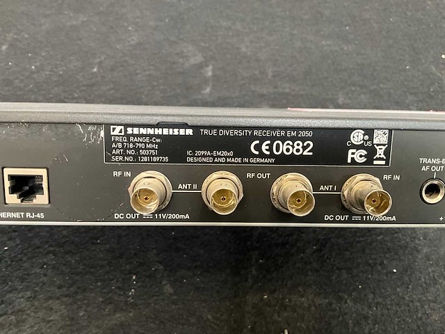 Sennheiser em2050 ontvanger cw-x - afbeelding 4 van  4