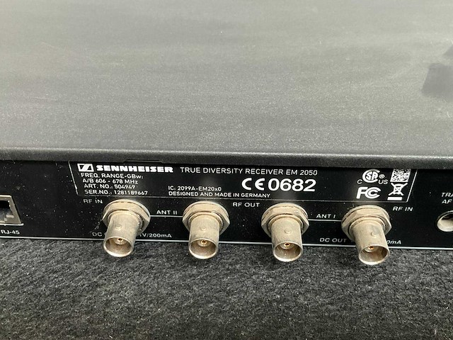 Sennheiser em2050 ontvanger gb-w - afbeelding 4 van  4