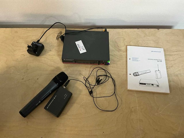 Sennheiser ew 100 combo draadloos microfoonsysteem - afbeelding 1 van  4