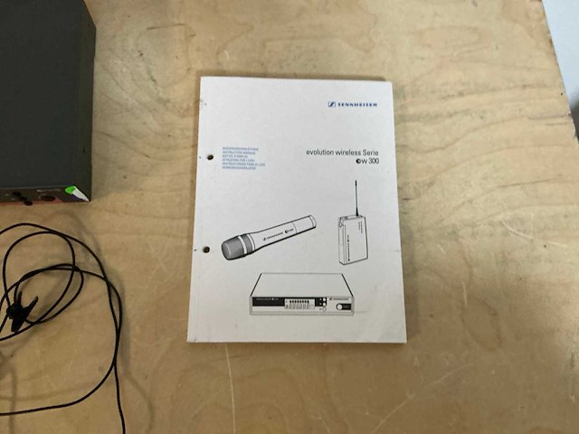 Sennheiser ew 100 combo draadloos microfoonsysteem - afbeelding 4 van  4