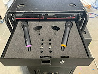 Sennheiser ew 100 g3 draadloze microfoon set (2x) in kist - afbeelding 4 van  7