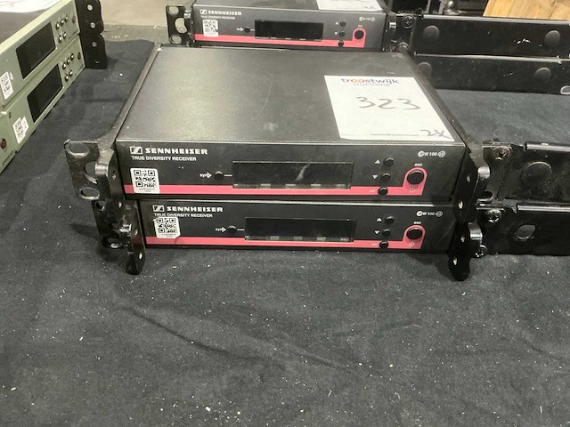 Sennheiser ew 100 g3 microfoonreceiver (2x) - afbeelding 2 van  2