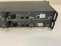 Sennheiser ew 100 g3 wireless mic receiver (4x) - afbeelding 4 van  4