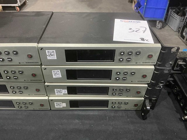 Sennheiser ew g4 microfoonreceiver (8x) - afbeelding 2 van  2
