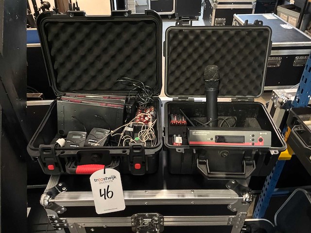 Sennheiser ew100g2 / ew100g3 microfoon (3x) - afbeelding 1 van  3