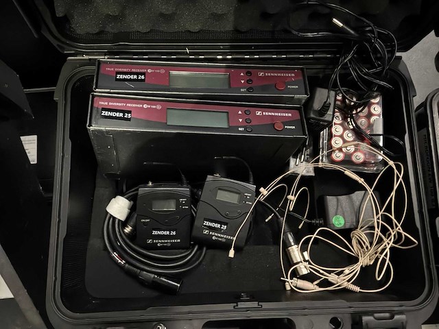 Sennheiser ew100g2 / ew100g3 microfoon (3x) - afbeelding 2 van  3