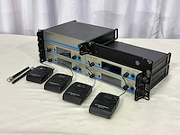 Sennheiser ew500 g3 draadloze 4-kanaals zender set - afbeelding 1 van  8