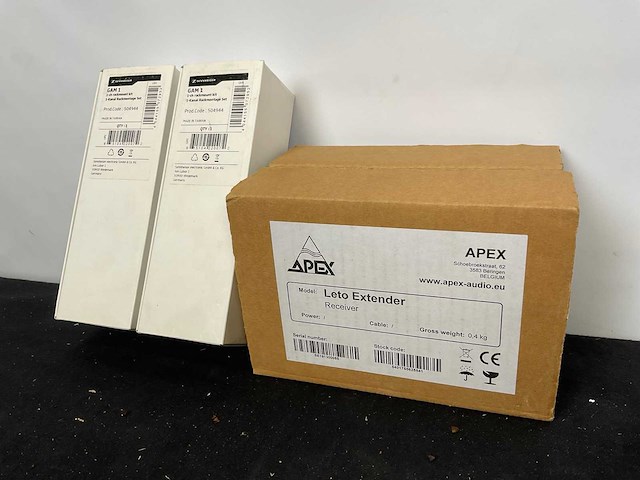 Sennheiser ga m1 rackmount kit (2x) - afbeelding 1 van  2