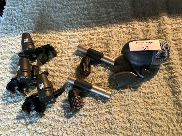 Sennheiser / rode / shure slagwerk microfoon (6x) - afbeelding 1 van  5