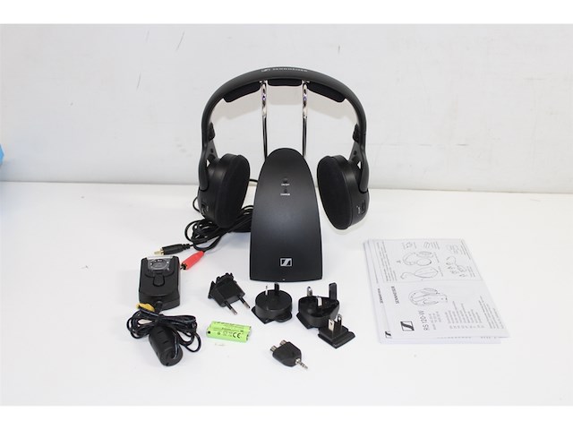 Sennheiser rs 120w koptelefoon zwart - afbeelding 4 van  4