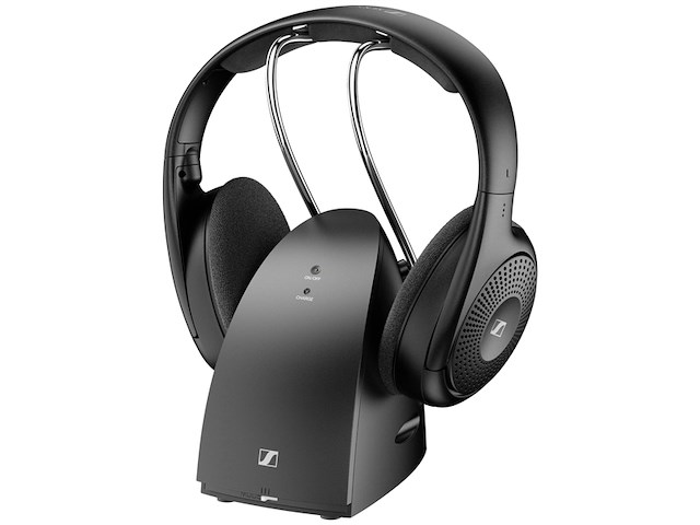 Sennheiser rs 120w koptelefoon zwart - afbeelding 1 van  4