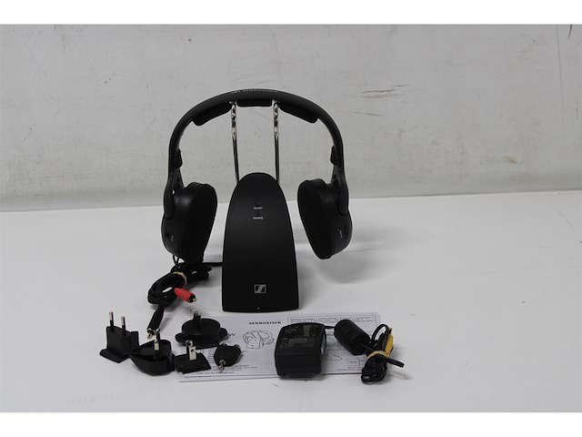 Sennheiser rs 120w koptelefoon zwart - afbeelding 4 van  4