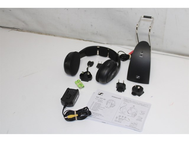 Sennheiser rs 120w koptelefoon zwart - afbeelding 4 van  4