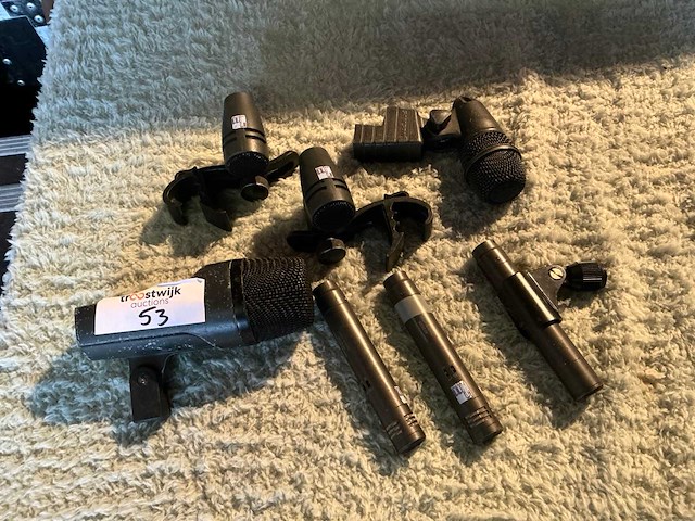 Sennheiser / samson / audio technica slagwerk microfoon (7x) - afbeelding 1 van  5