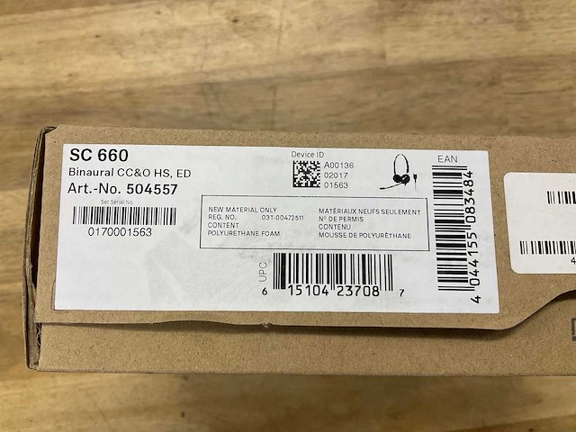 Sennheiser sc660 headset - afbeelding 3 van  3