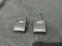 Sennheiser sk100 g3 beltpack transmitter (2x) - afbeelding 1 van  3