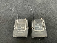 Sennheiser sk2000 beltpack transmitter cw-x (2x) - afbeelding 1 van  1