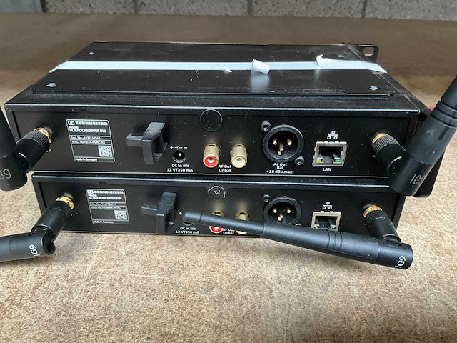 Sennheiser sl rack receiver dw digitale 1,9 ghz 9,5'' ontvanger (2x) - afbeelding 5 van  5