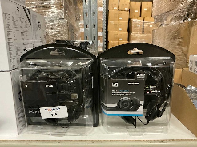 Sennheiser/epos headsets (9x) - afbeelding 1 van  4