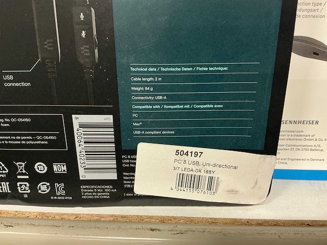 Sennheiser/epos headsets (9x) - afbeelding 2 van  4
