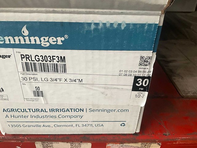 Senninger prlg303f3m 30psi drukregelaar (150x) - afbeelding 4 van  4