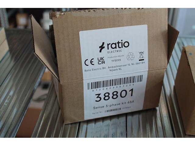 Sense 3-fase kit ratio 63a. - afbeelding 1 van  2