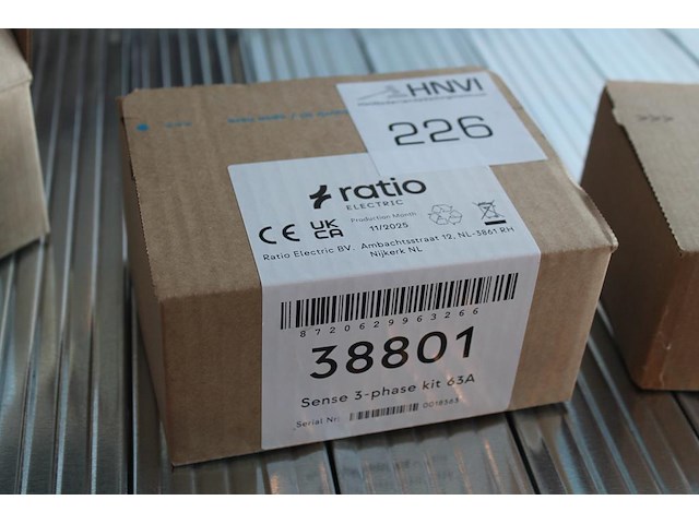 Sense 3-fase kit ratio 63a. - afbeelding 1 van  2