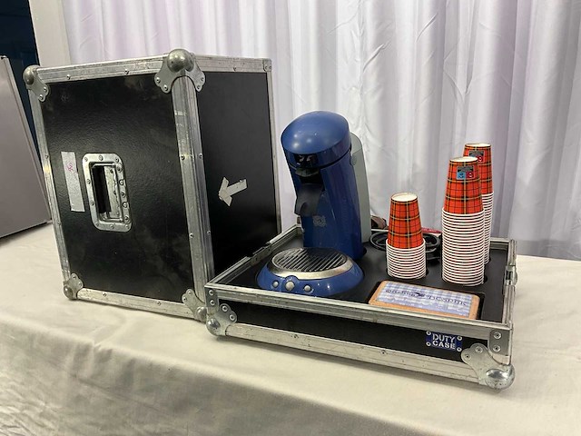 Senseo koffieapparaat in flightcase - afbeelding 1 van  4