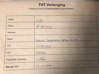 Sensient honeymelon yellow 1l-ws (e161b) 10kg (3x) - afbeelding 2 van  3