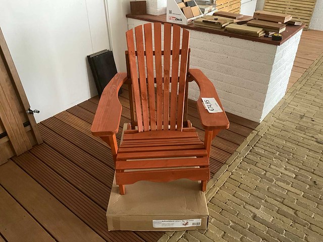 Sensline adirondack chair tuinstoel (2x) - afbeelding 2 van  4