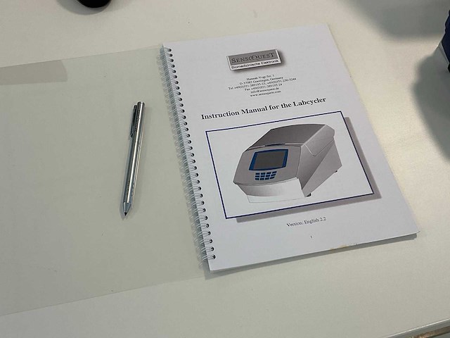 Sensoquest labcycler thermocycler - afbeelding 3 van  3
