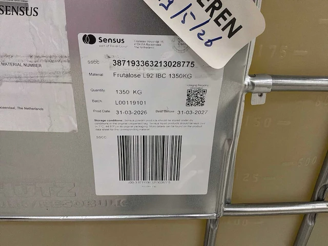 Sensus frutalose l92 met ibc (2x) - afbeelding 3 van  6