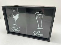 Senza bier/wijn spaarpot (60x) - afbeelding 1 van  4