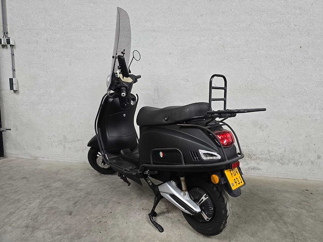 Senzo - bromscooter - rivalux electric - elektrische 45km uitvoering fdv93j - afbeelding 6 van  9