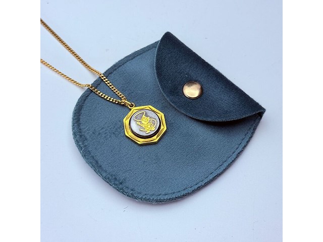 Seoul 1988 olympische spelen goldplated collier - afbeelding 1 van  6