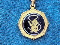 Seoul 1988 olympische spelen goldplated collier - afbeelding 4 van  6