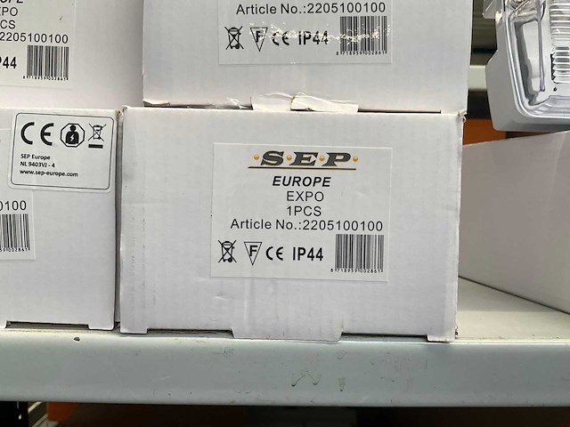 Sep expo led noodverlichtingsarmaturen (10x) - afbeelding 2 van  3