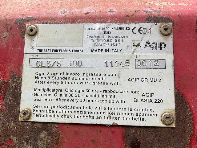 Seppi ols/s 300 klepelmaaier - afbeelding 2 van  10