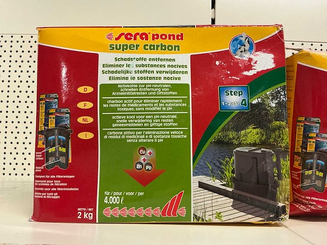 Sera super carbon voor aquarium - 2kg (3x) - afbeelding 3 van  4