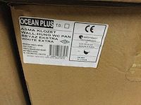 Seramiksan - a031112h - hangtoilet met wc. bril - afbeelding 3 van  4