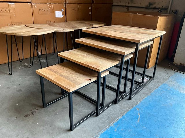 Serina bijzettafel set van 4 - afbeelding 1 van  8