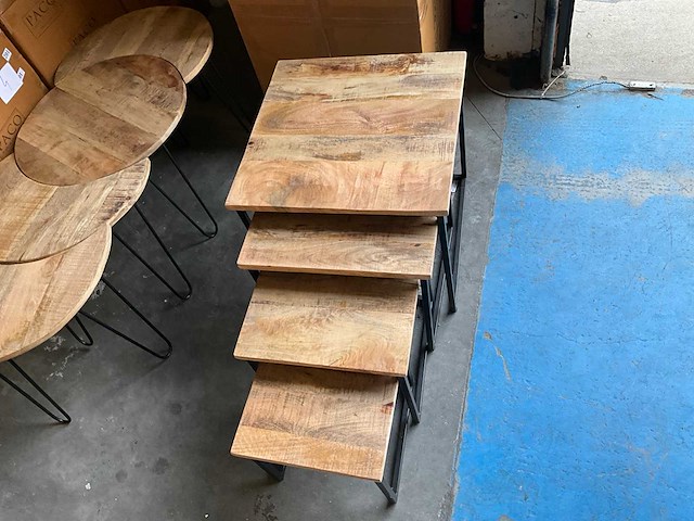 Serina bijzettafel set van 4 - afbeelding 6 van  8