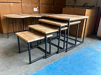 Serina bijzettafel set van 4 - afbeelding 3 van  8