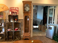 ’serjacobs à st jean de mol antieke grootvaderklok - afbeelding 1 van  4