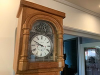 ’serjacobs à st jean de mol antieke grootvaderklok - afbeelding 2 van  4