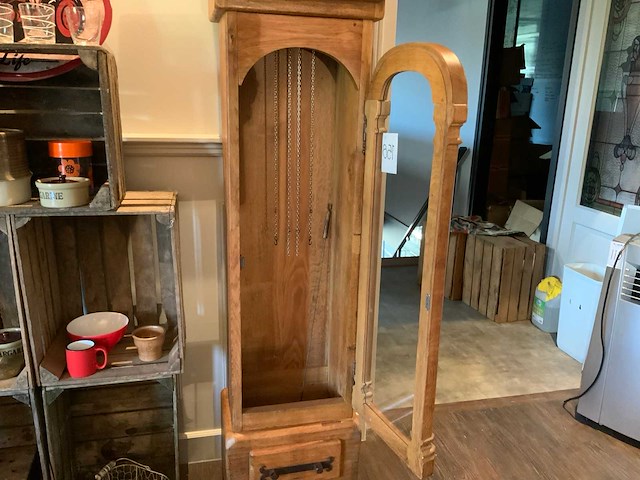 ’serjacobs à st jean de mol antieke grootvaderklok - afbeelding 3 van  4