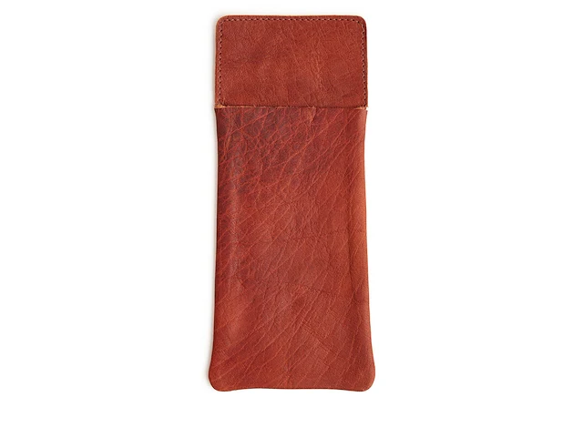 Served with style 16-delige leren horeca- en tafelset, chestnut (kastanjebruin) - afbeelding 4 van  5