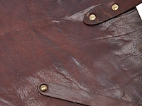 Served with style leren schort, moro (donkerbruin) - afbeelding 4 van  5