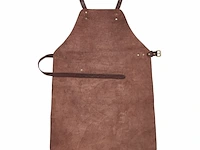 Served with style leren schort, moro (donkerbruin) - afbeelding 2 van  5